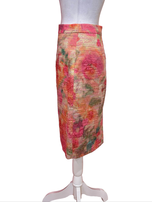 Kate Spade Multi Colored Midi Skirt-SKIRT-Gazelle Fashion and Style