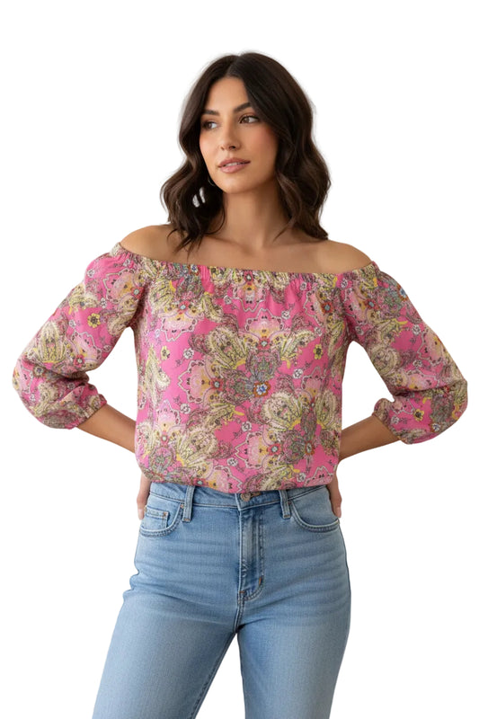 Bailey 44 Off the Shoulder Top- Gazelle Fashion and Style