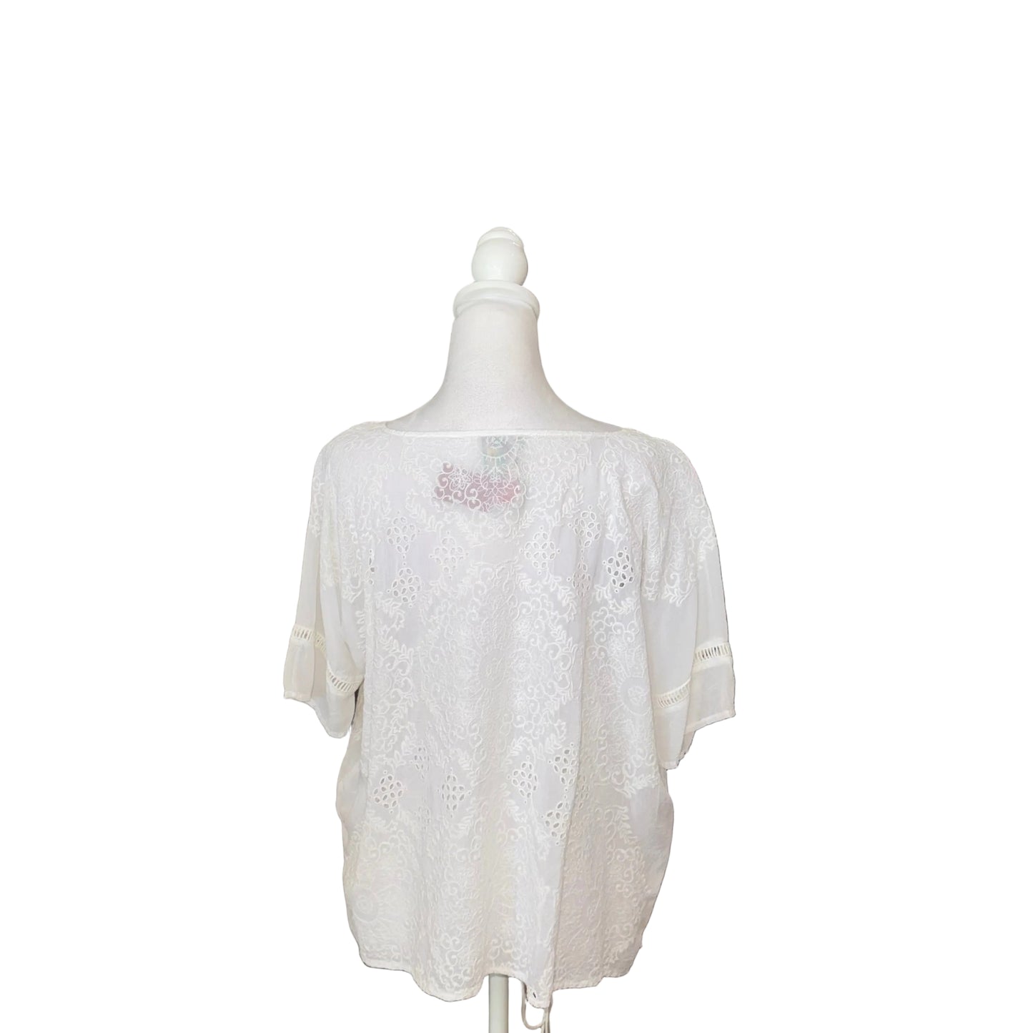 Johnny Was Embroidered Top- Gazelle Fashion and Style