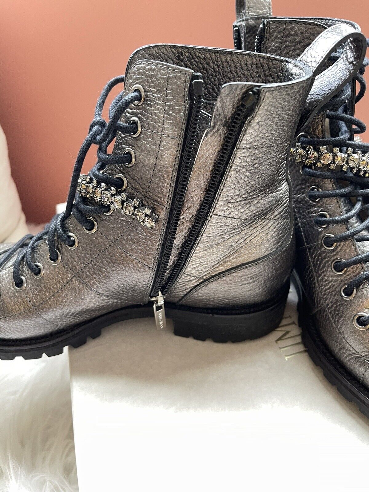 Jimmy Choo Combat Boot. $1250