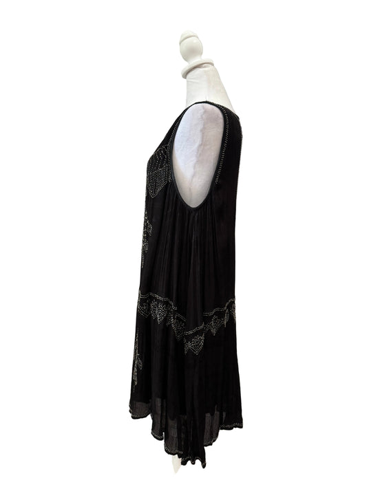 Free People Delilah Beaded Mini Dress at gazelle fashion and style