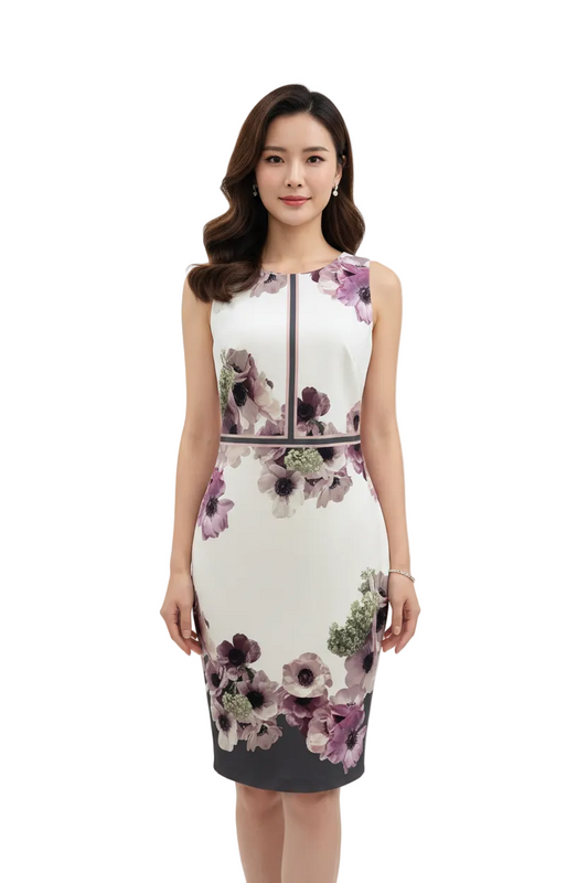 Ted Baker Nanina Neapolitan Dress-DRESS-Gazelle Fashion and Style