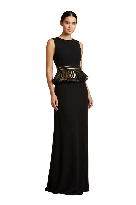 Etro 100% Cotton Fringe Belt-Accessories-Gazelle Fashion and Style