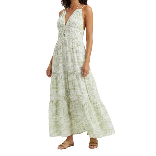 Charlie Holiday Priscilla Max Dress-DRESS-8-Green-New-Gazelle Fashion and Style