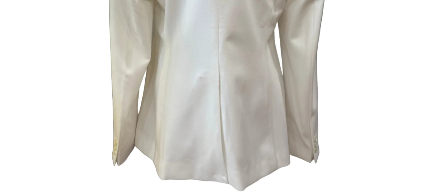A.L.C. White Blazer-BLAZER-Gazelle Fashion and Style