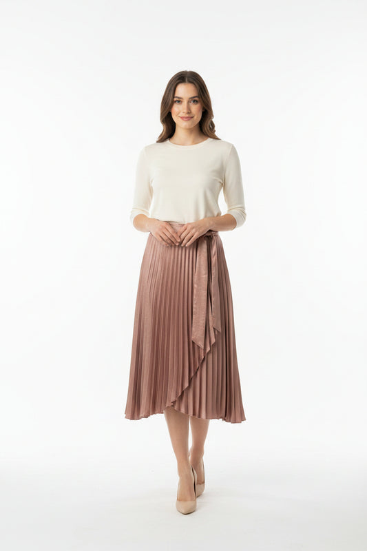 Anthropologie Maxi Pleated Skirt-SKIRT-Gazelle Fashion and Style