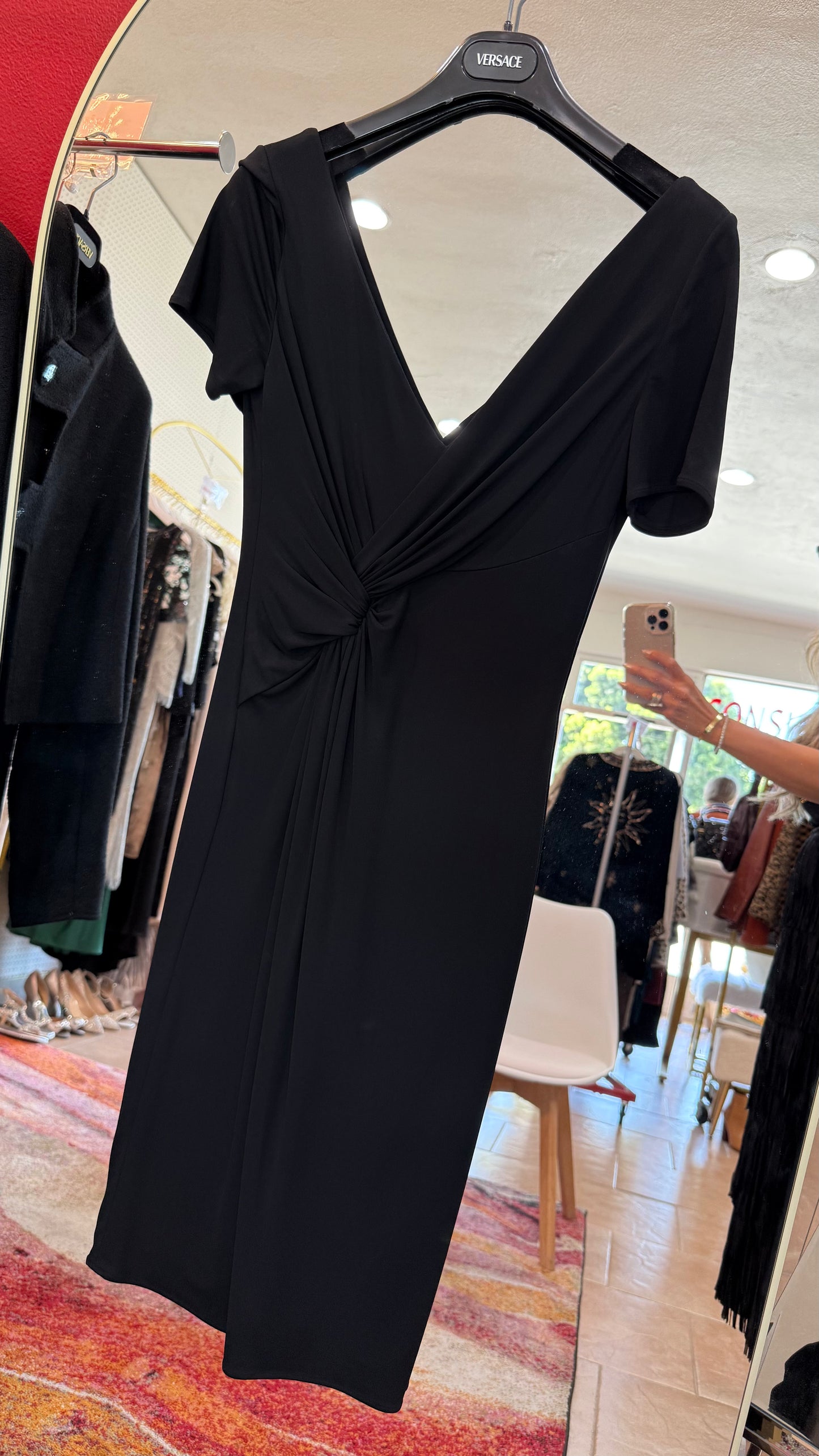 Versace Dress-Dresses-Gazelle Fashion and Style