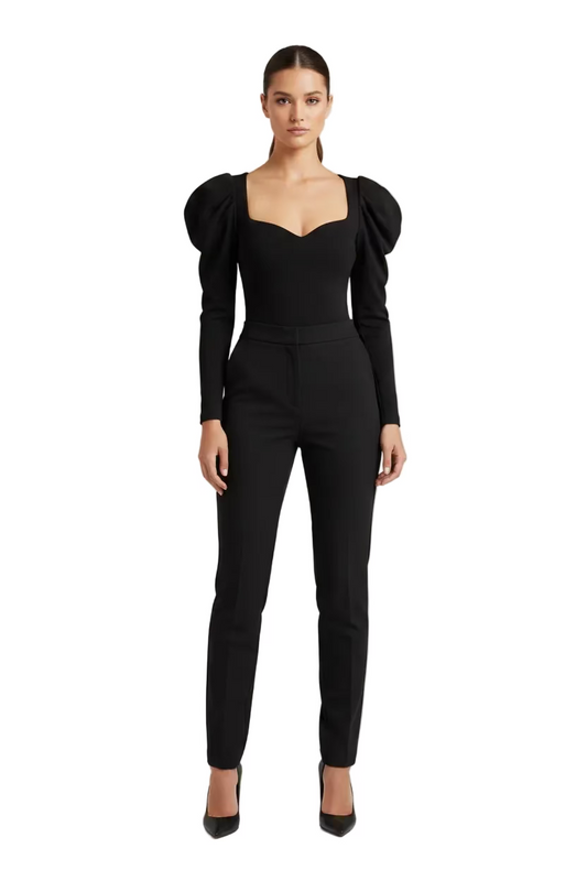 Alexander McQueen Body Suit $125-TOPS-Gazelle Fashion and Style