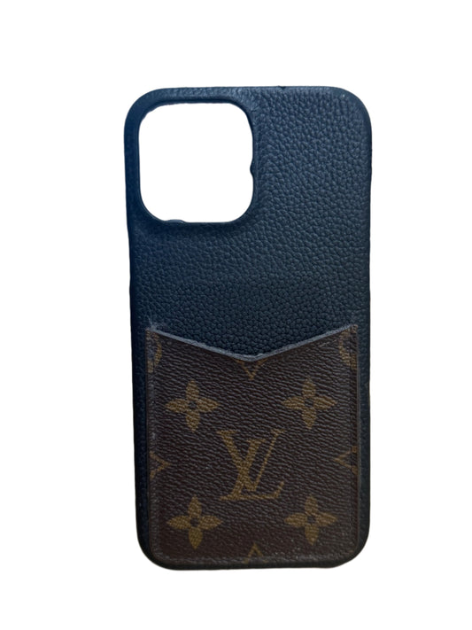 Louis Vuitton Monogram Pocket iPhone 13 Pro Max Case-Phone Cases-Gazelle Fashion and Style
