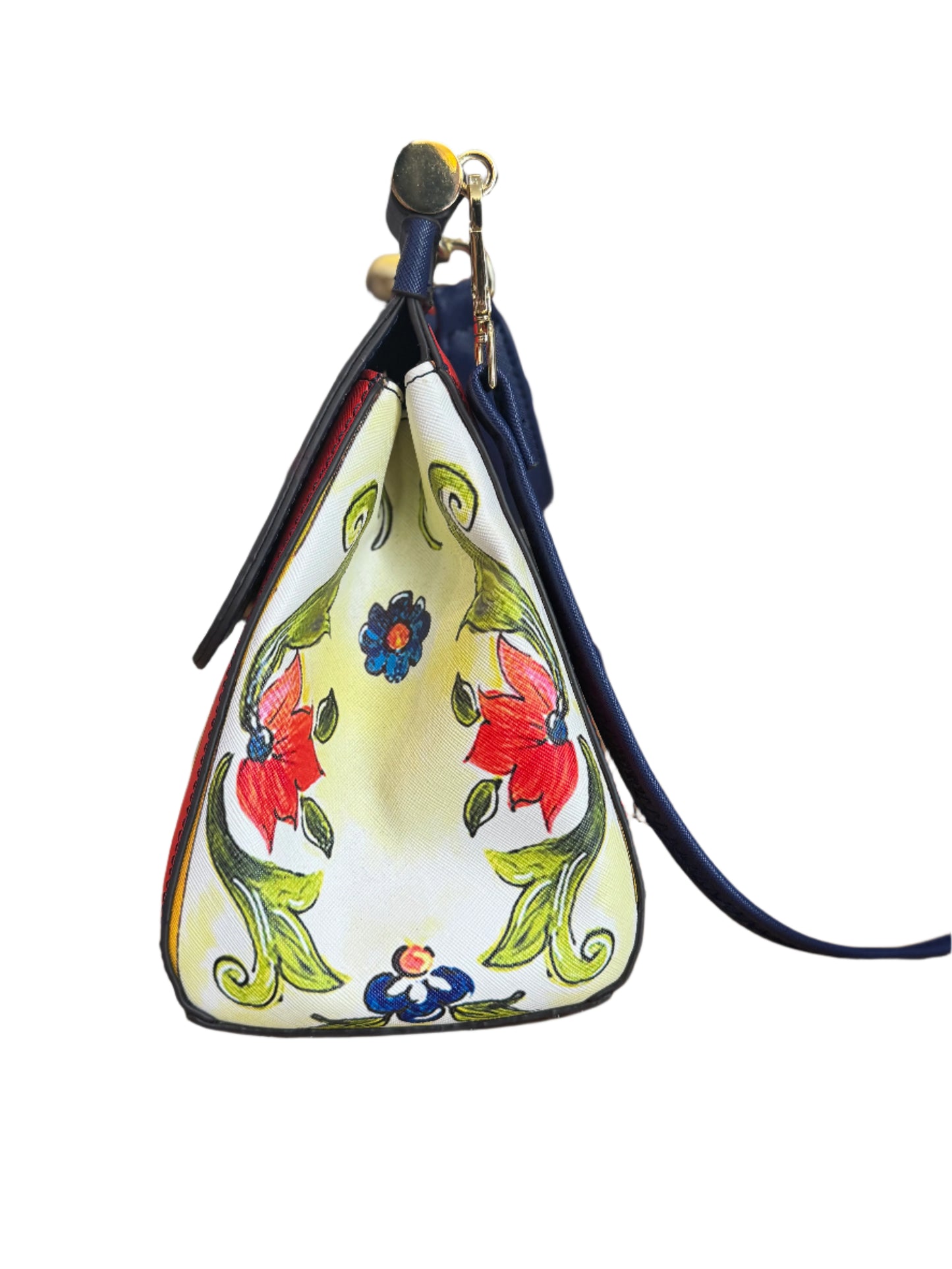 Leopard Print Top Handle Bag