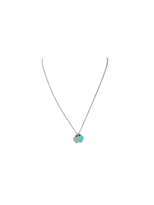Tiffany & Co. Return to Tiffany Double Heart Tag Necklace-Jewelry-Gazelle Fashion and Style