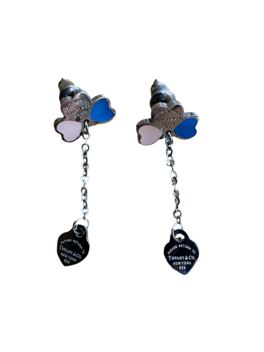 Tiffany & Co Return to Tiffany Heart Earrings $125-Jewelry-Gazelle Fashion and Style