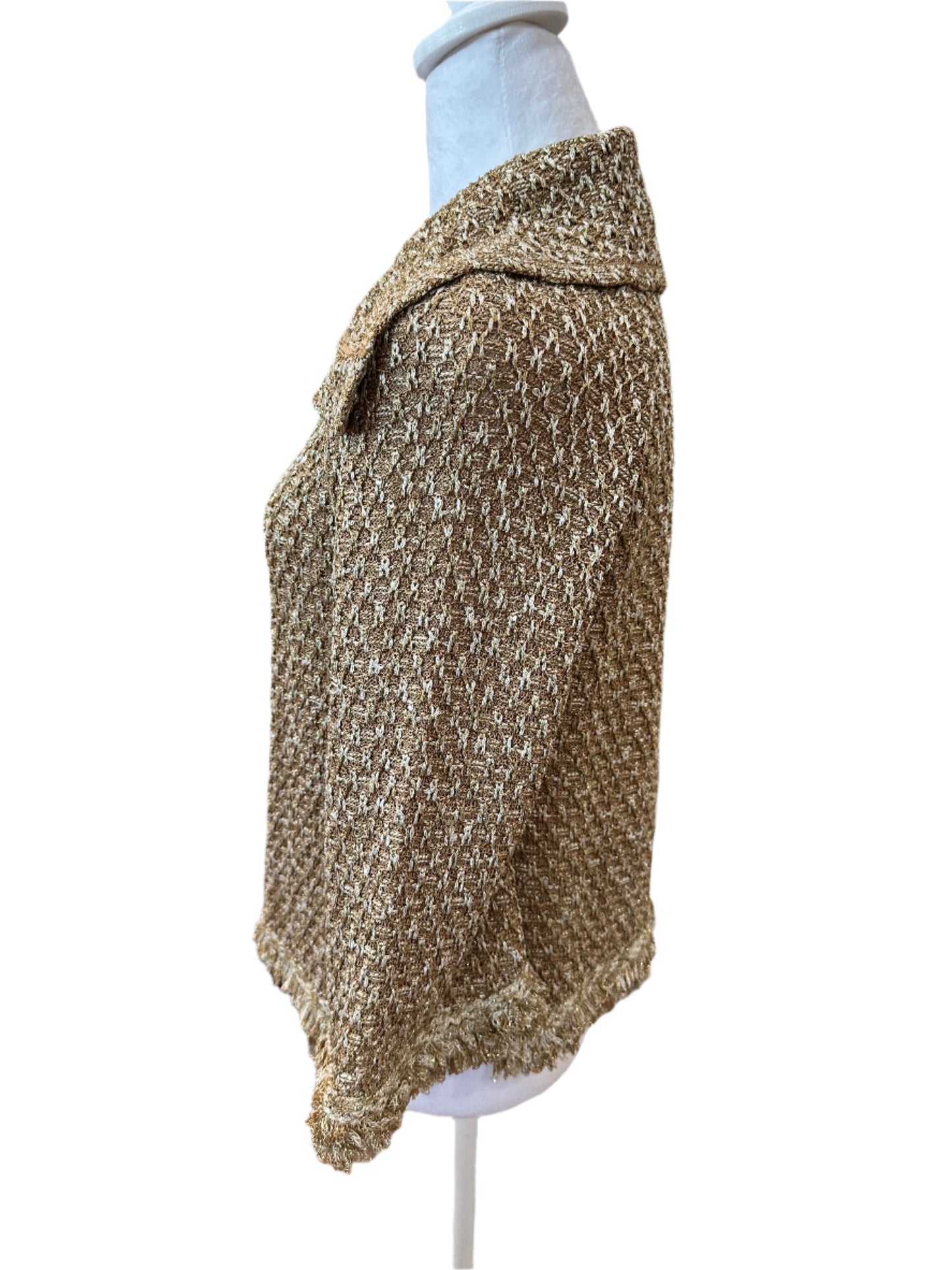 St. John Metallic Knit Jacket
