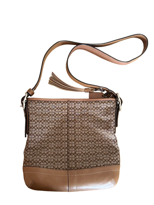 Coach Signature Jacquard Crossbody $125-Bags-Gazelle Fashion and Style