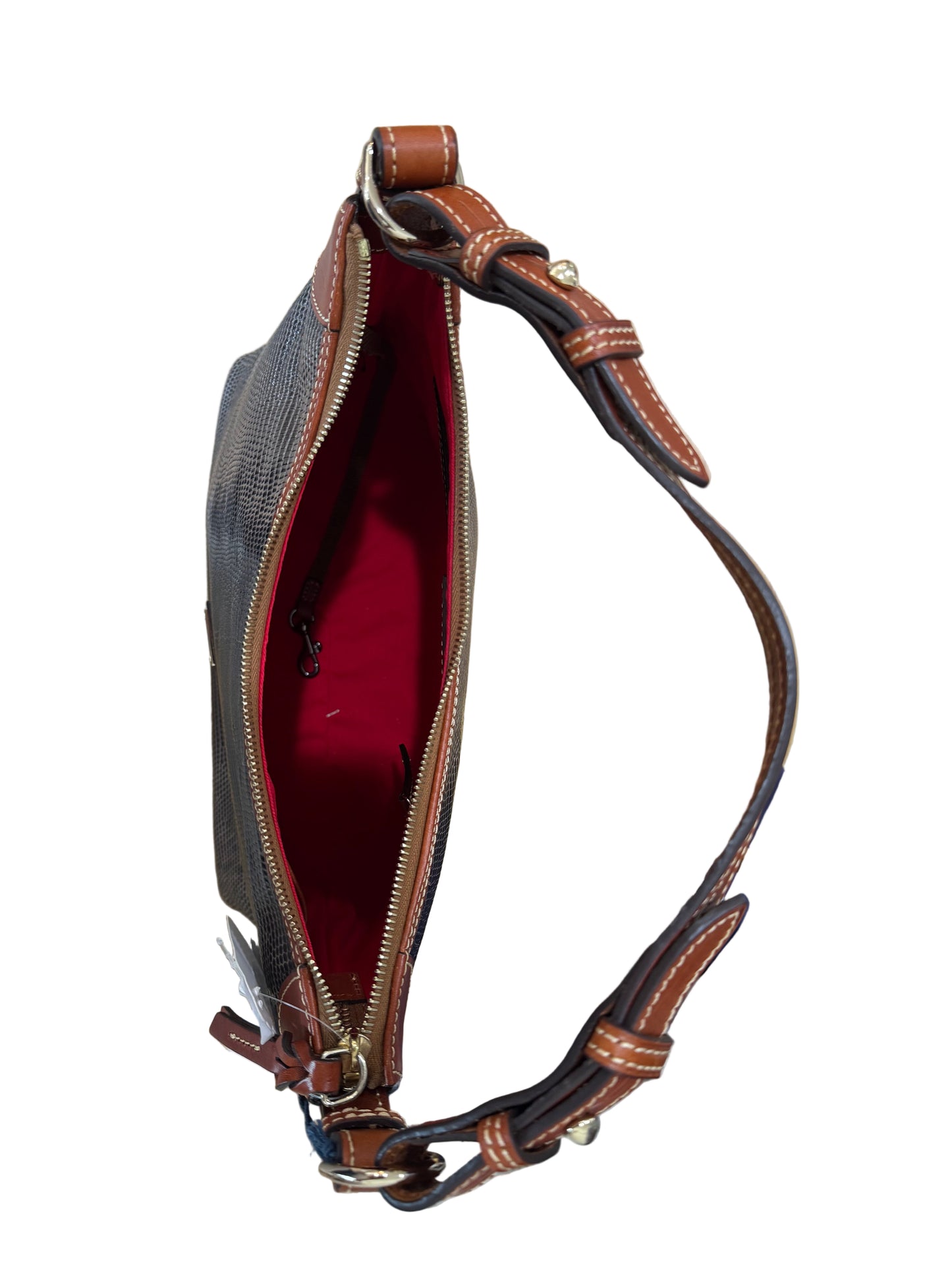 Dooney & Bourke Embossed Leather Shoulder Bag NWT