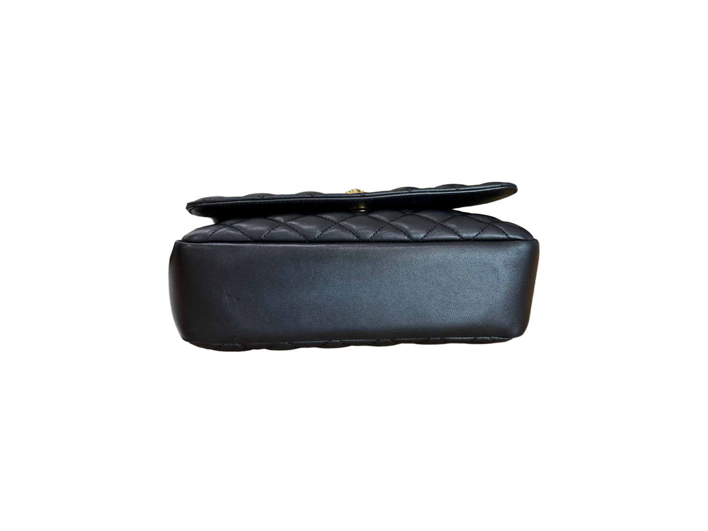 Versace Quilted Leather Shoulder Bag