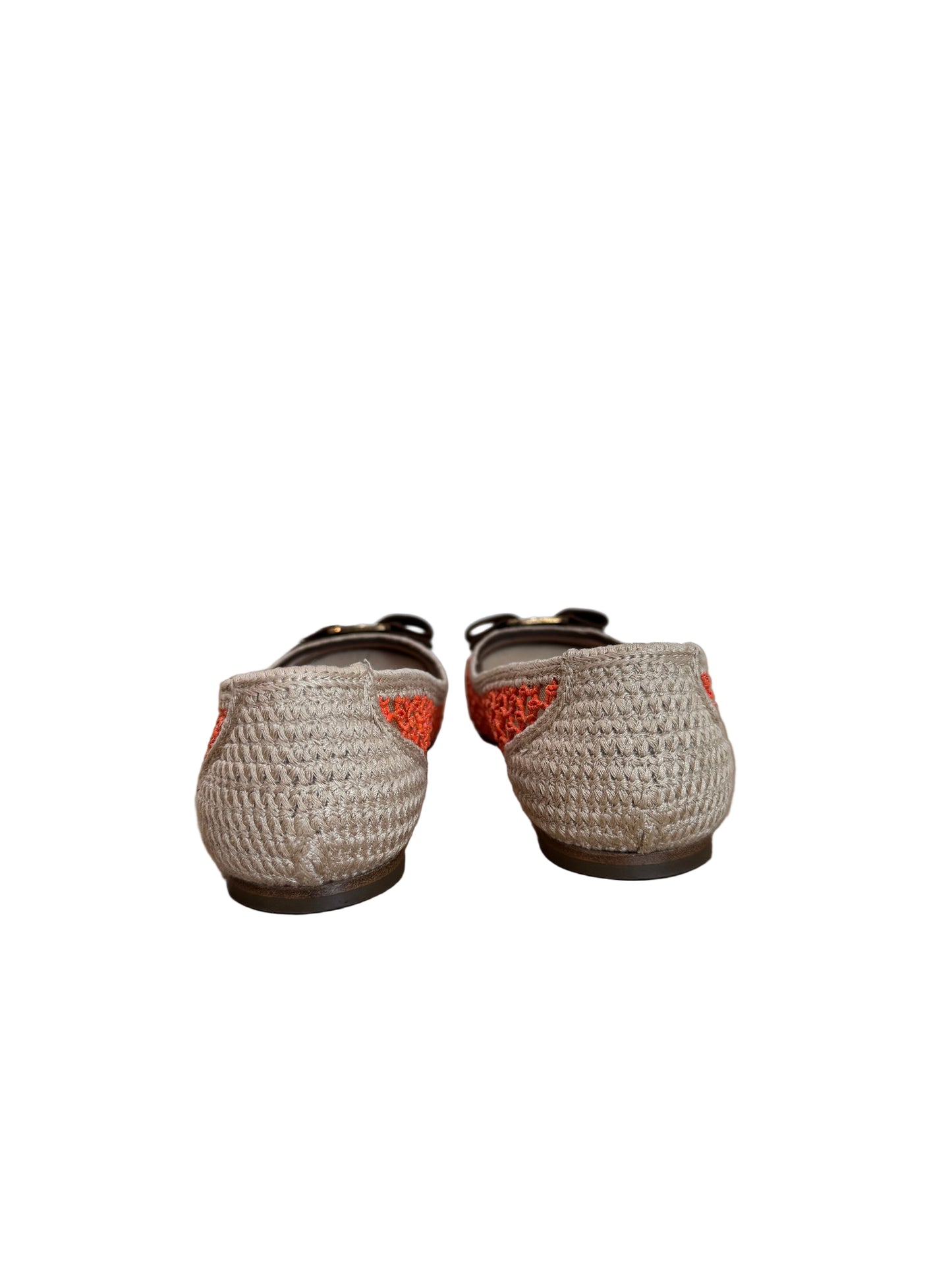 Salvatore Ferragamo Vara Bow Woven Flats