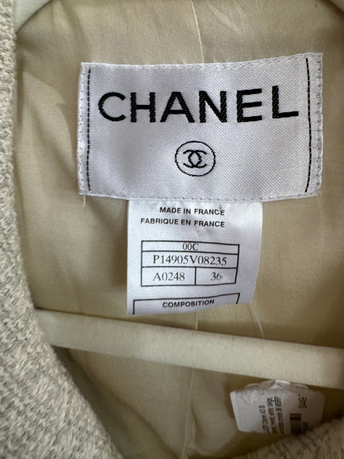 Chanel Wool Blend Jacket-Blazer-Gazelle Fashion and Style