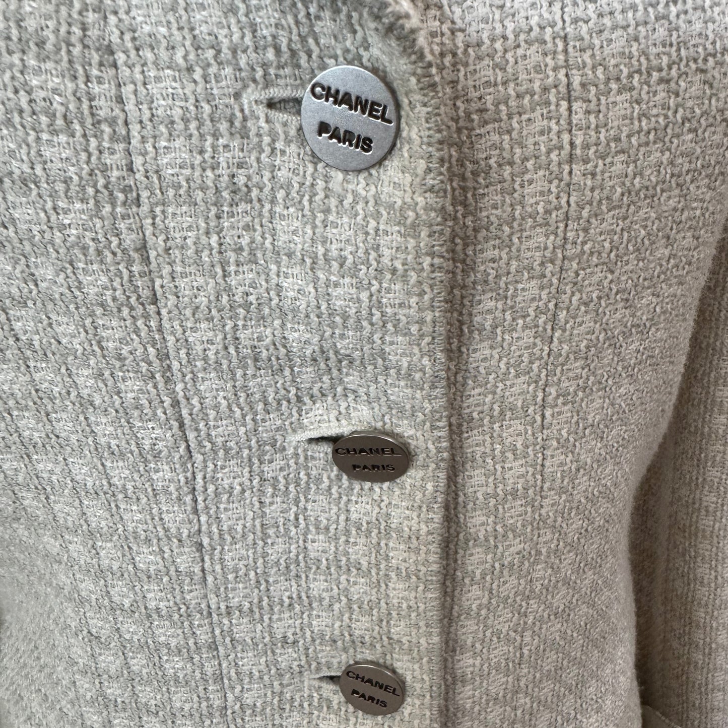 Chanel Wool Blend Jacket-Blazer-Gazelle Fashion and Style