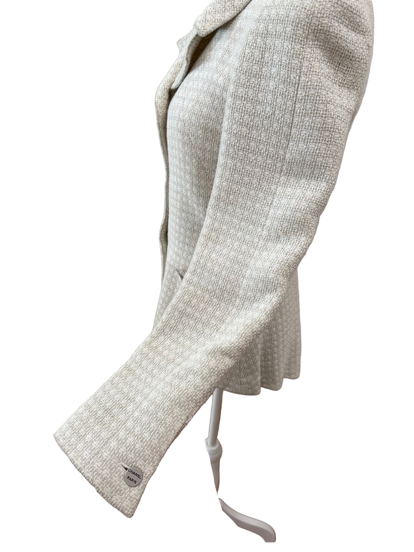 Chanel Wool Blend Jacket-Blazer-Gazelle Fashion and Style