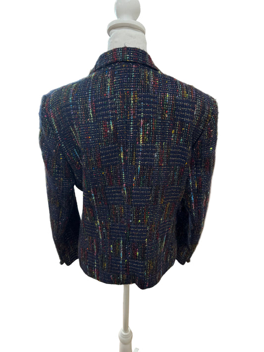 Burberrys’ Vintage Tweed Blazer- Size 40 $249-Blazer-Gazelle Fashion and Style
