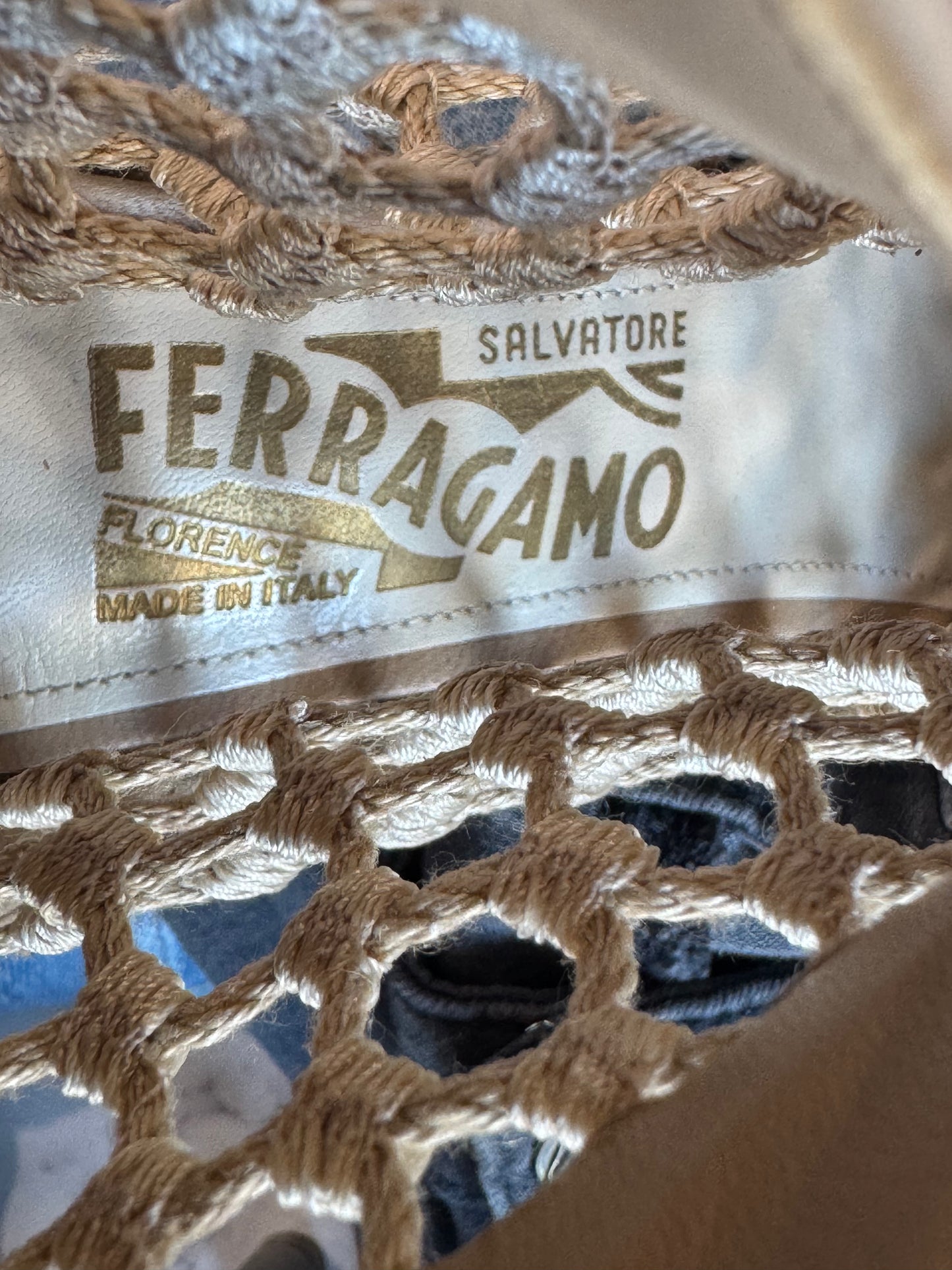 Salvatore Ferragamo High Heeled Sandal- Size 38, US 8 $265-Shoes-Gazelle Fashion and Style