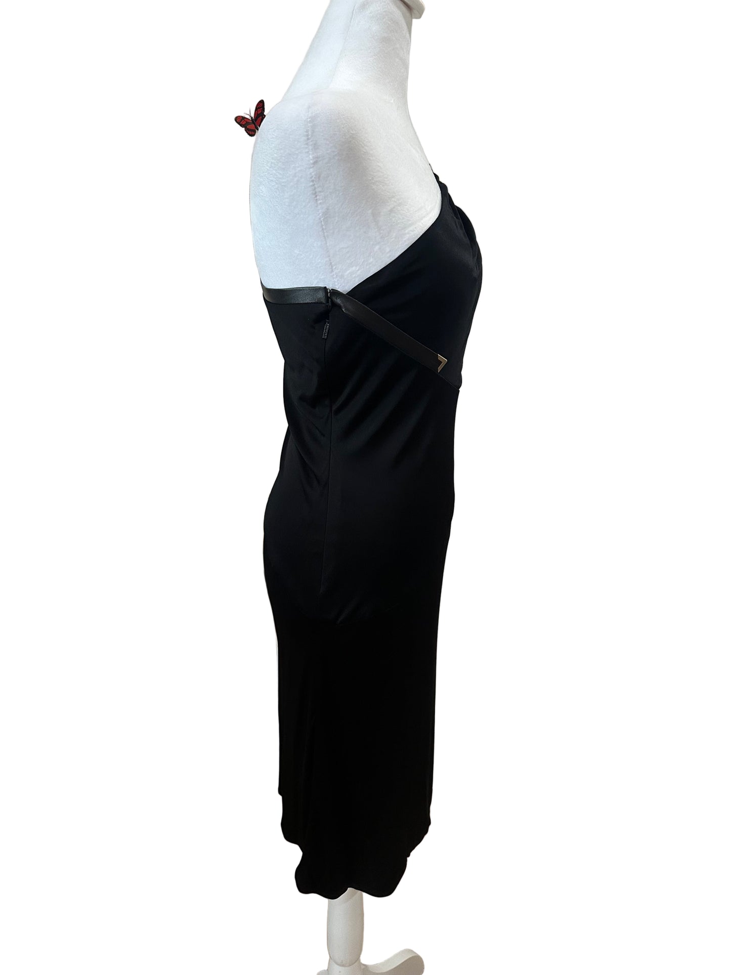 Versace One-Shoulder Dress-Dresses-Gazelle Fashion and Style
