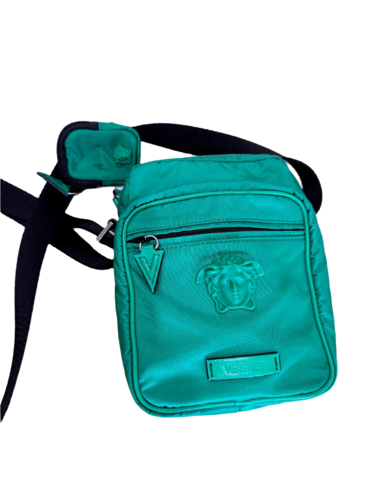 Versace Nylon Palazzo Medusa Small Crossbody
