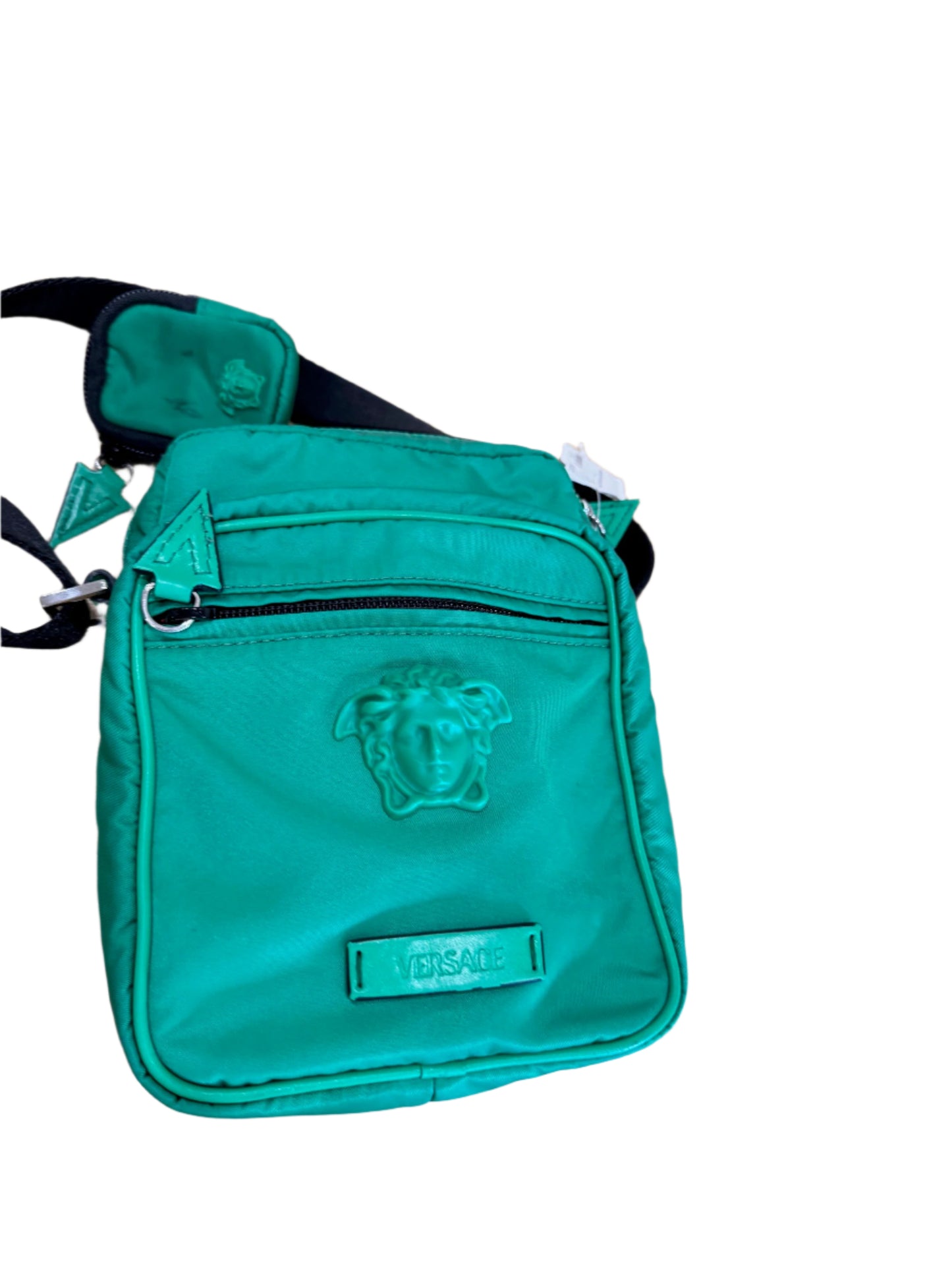 Versace Nylon Palazzo Medusa Small Crossbody