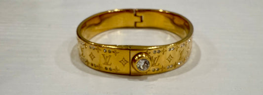 Louis Vuitton Nanogram Strass Bangle $324-Jewelry-Gazelle Fashion and Style