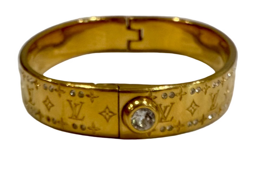 Louis Vuitton Nanogram Strass Bangle $324-Jewelry-Gazelle Fashion and Style
