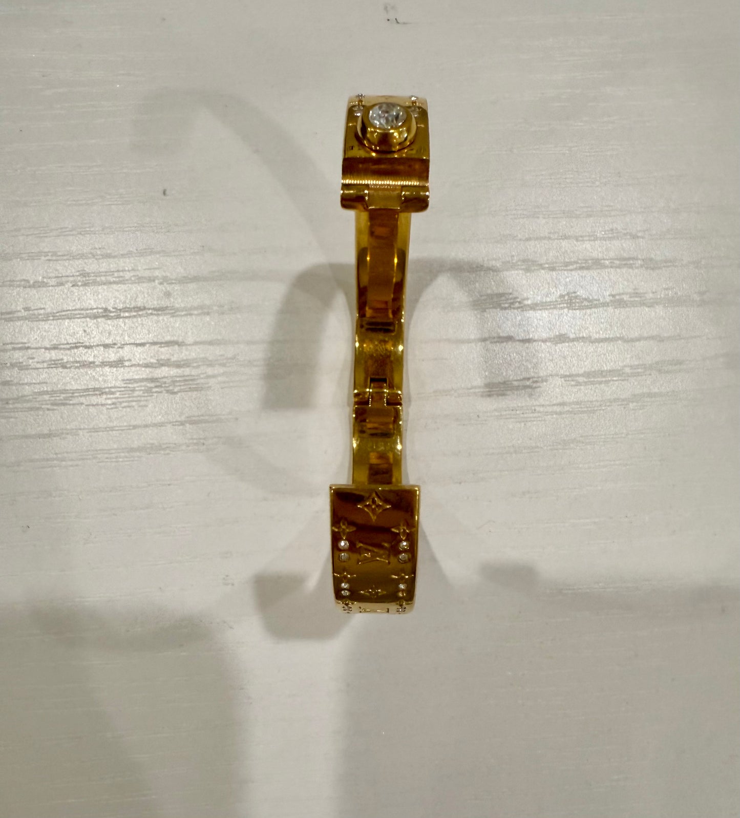 Louis Vuitton Nanogram Strass Bangle