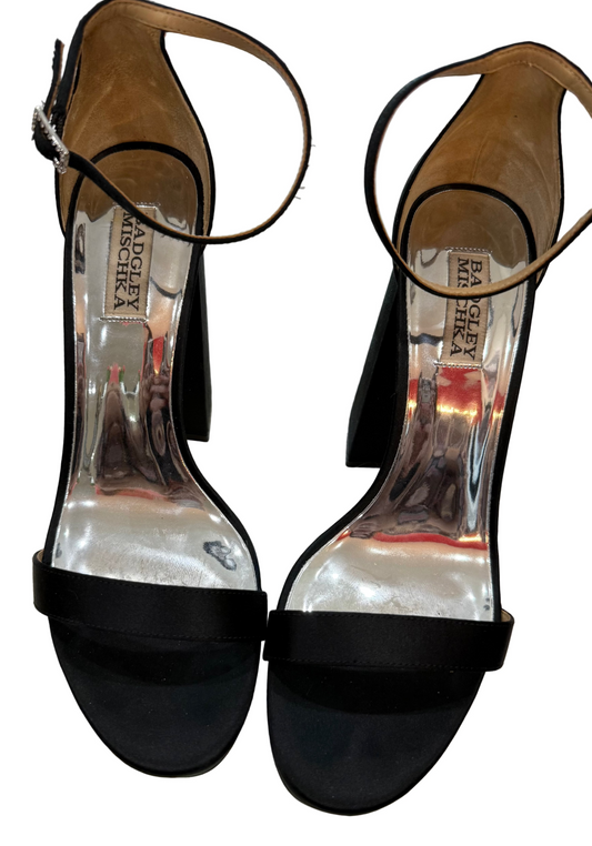 Badgley Mischka Party Platform Heel -Size 9 $155-Shoes-Gazelle Fashion and Style