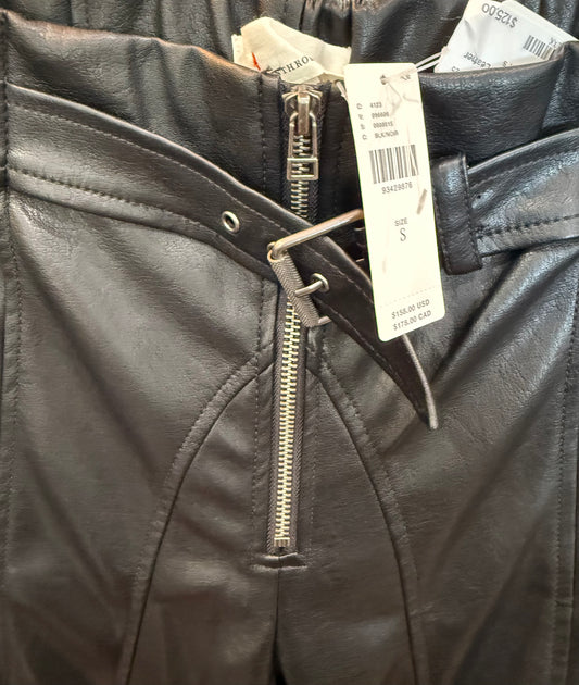 Maeve by Anthropologie Faux Leather Pant- NWT- Size: S-Pants-Gazelle Fashion and Style
