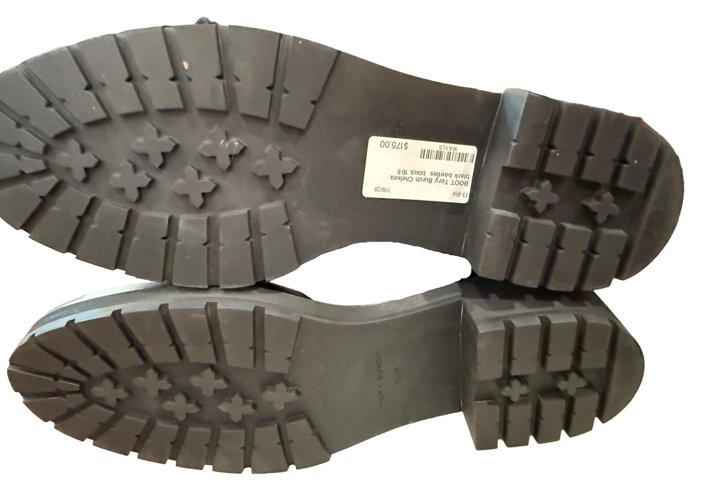 Tory Burch Chelsea 50mm Lug Booties- Size: 10.5 $175-Shoes-Gazelle Fashion and Style