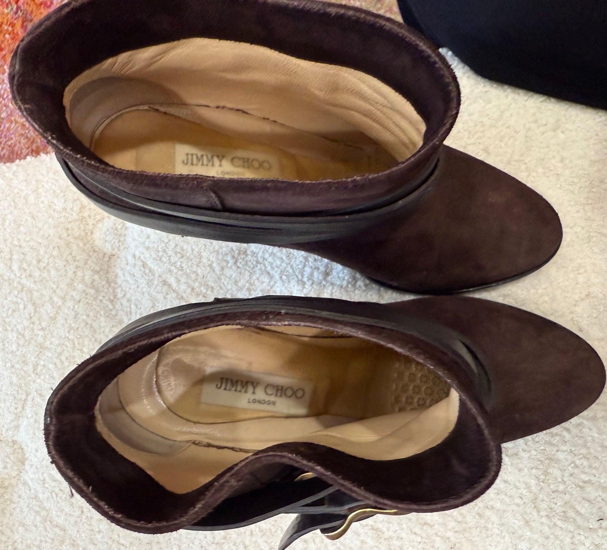 Jimmy Choo Melba Ankle Bootie- Size: 41, US 11 $249-Shoes-Gazelle Fashion and Style