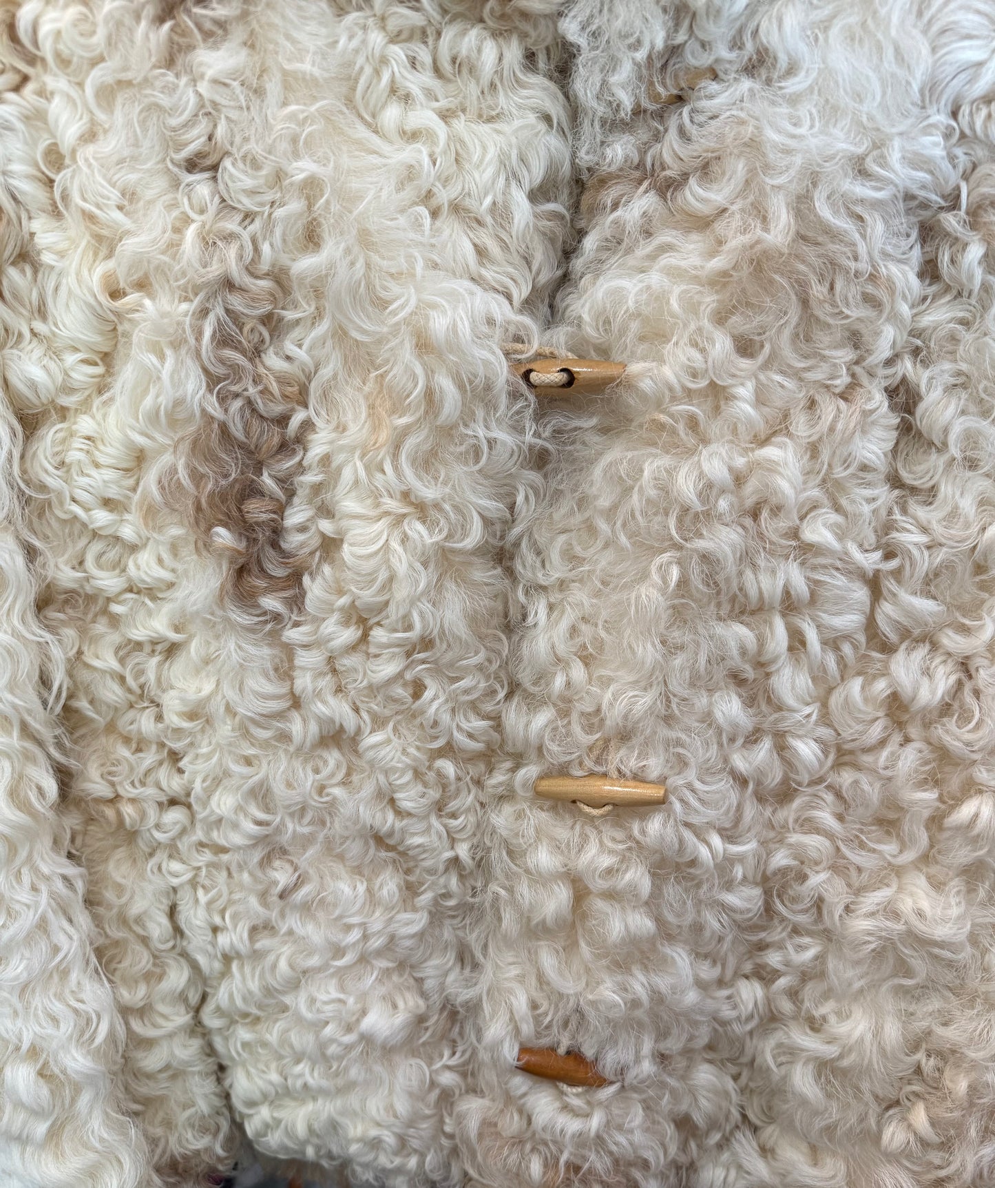 Bizakis Furs Inc. Spanish Curly Lamb Coat- Size: M-Jacket-Gazelle Fashion and Style