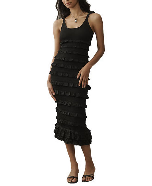 V. Chapman Lotus Dress- Size: 6-Dresses-Gazelle Fashion and Style