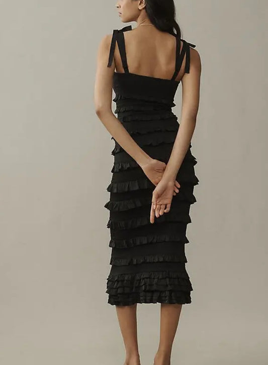 V. Chapman Lotus Dress- Size: 6-Dresses-Gazelle Fashion and Style
