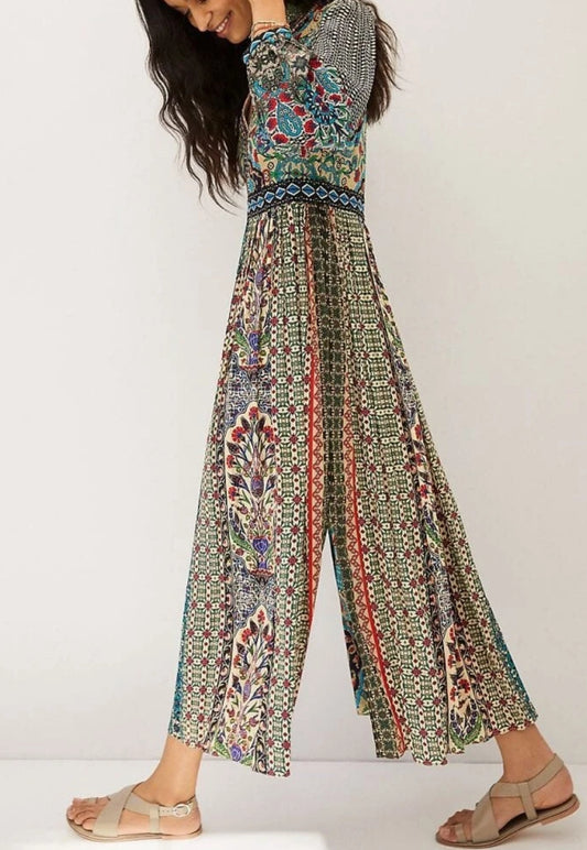 Bhanuni by Jyoti Maxi Dress - Size 8-Dresses-Gazelle Fashion and Style