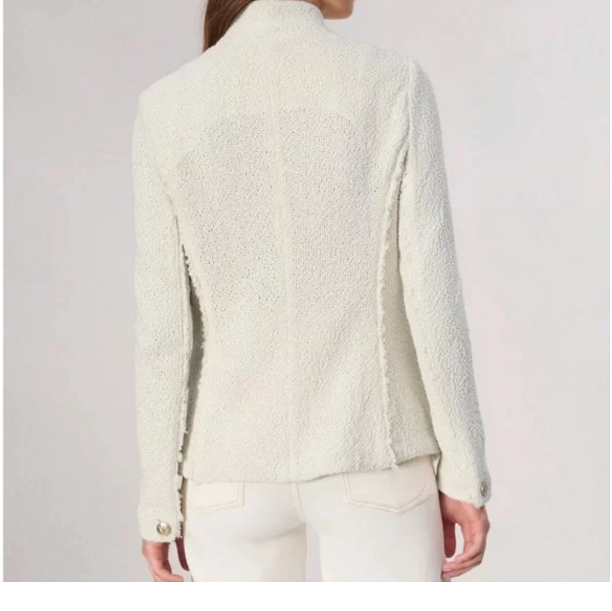 Rag & Bone Ecru Slade Blazer- NWT -Size 6 $285-Jacket-Gazelle Fashion and Style