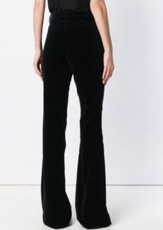Gucci Black Mid-Rise Pants - Size 38 US 4/6 $225-Pants-Gazelle Fashion and Style
