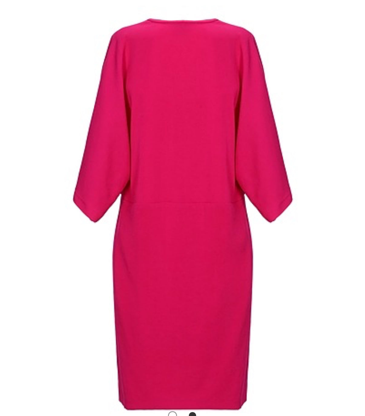 Atos Lombardini V-Neck Midi Dress- Size: 42 US 6- $125