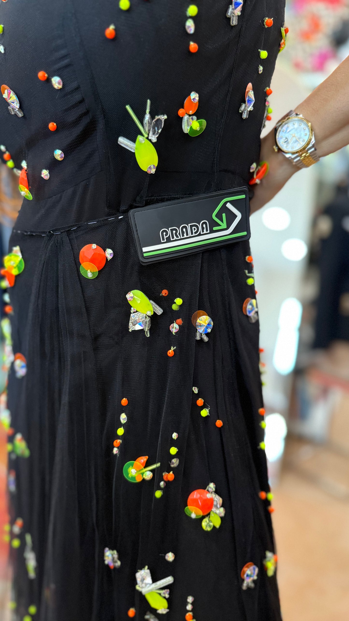 Prada Dress-Dresses-Gazelle Fashion and Style