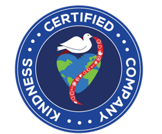 Kindness certified company.