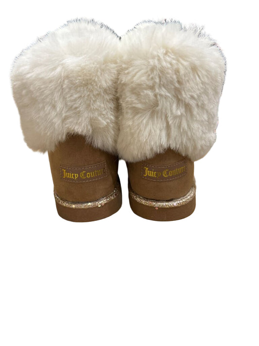 Juicy Couture Faux Fur Boots-SHOES-Gazelle Fashion and Style