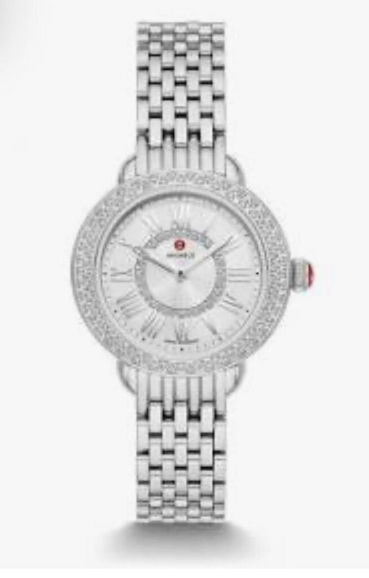 Michele Women's Watch with Diamond Accent-WATCH-Gazelle Fashion and Style