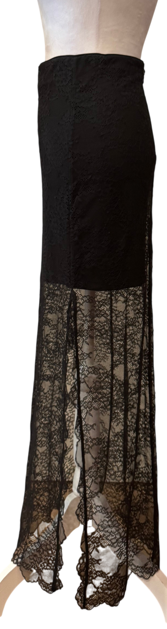 Alice + Olivia Maxi Lace Skirt