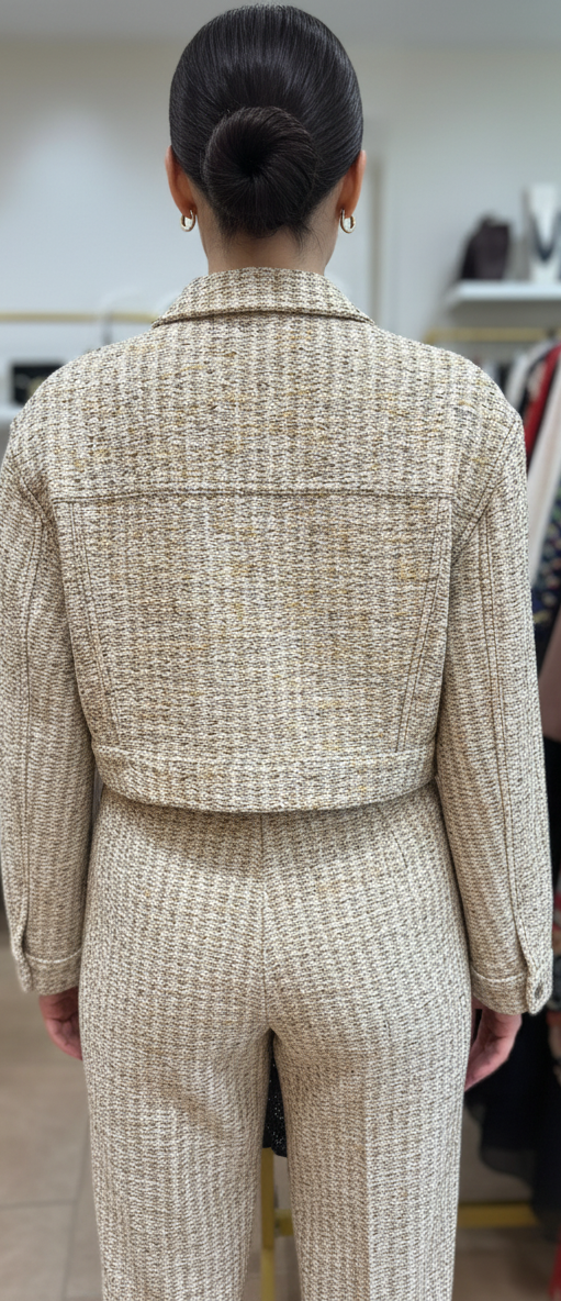 St. John Knitted Two-Piece Outfit-SETS-Gazelle Fashion and Style