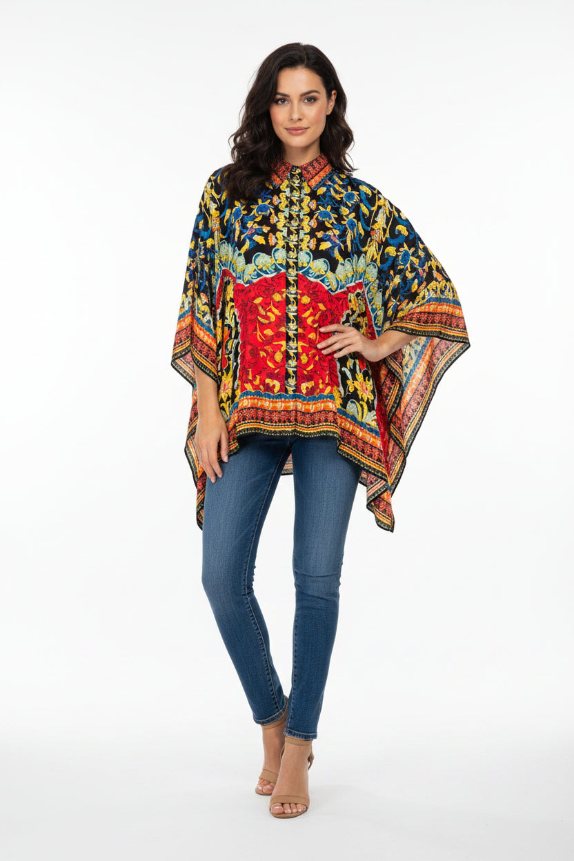 Alice + Olivia Deanne Blouse-TOPS-Gazelle Fashion and Style